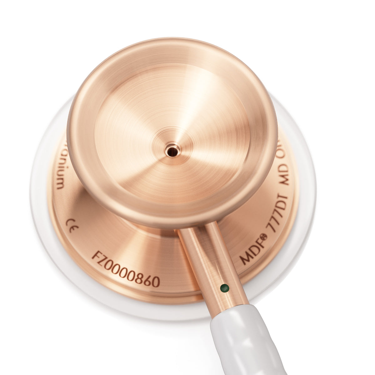 Rose Gold Stethoscope MDF Instruments MD One Epoch Titanium BlaBlanc White Engraving