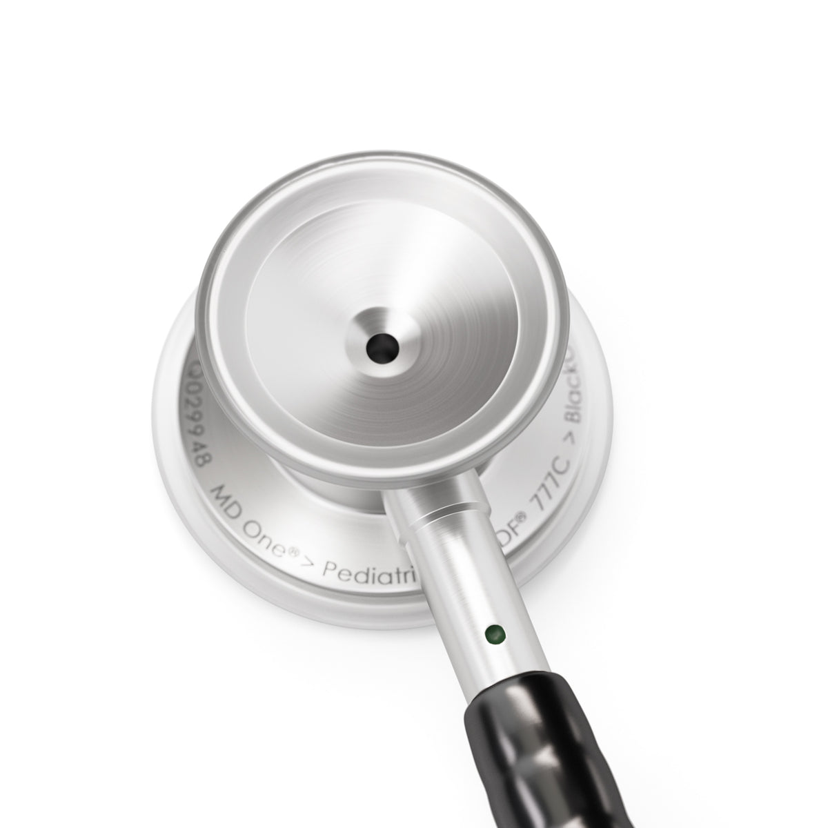 MD One® Pediatric Stethoscope - Black - Engraving