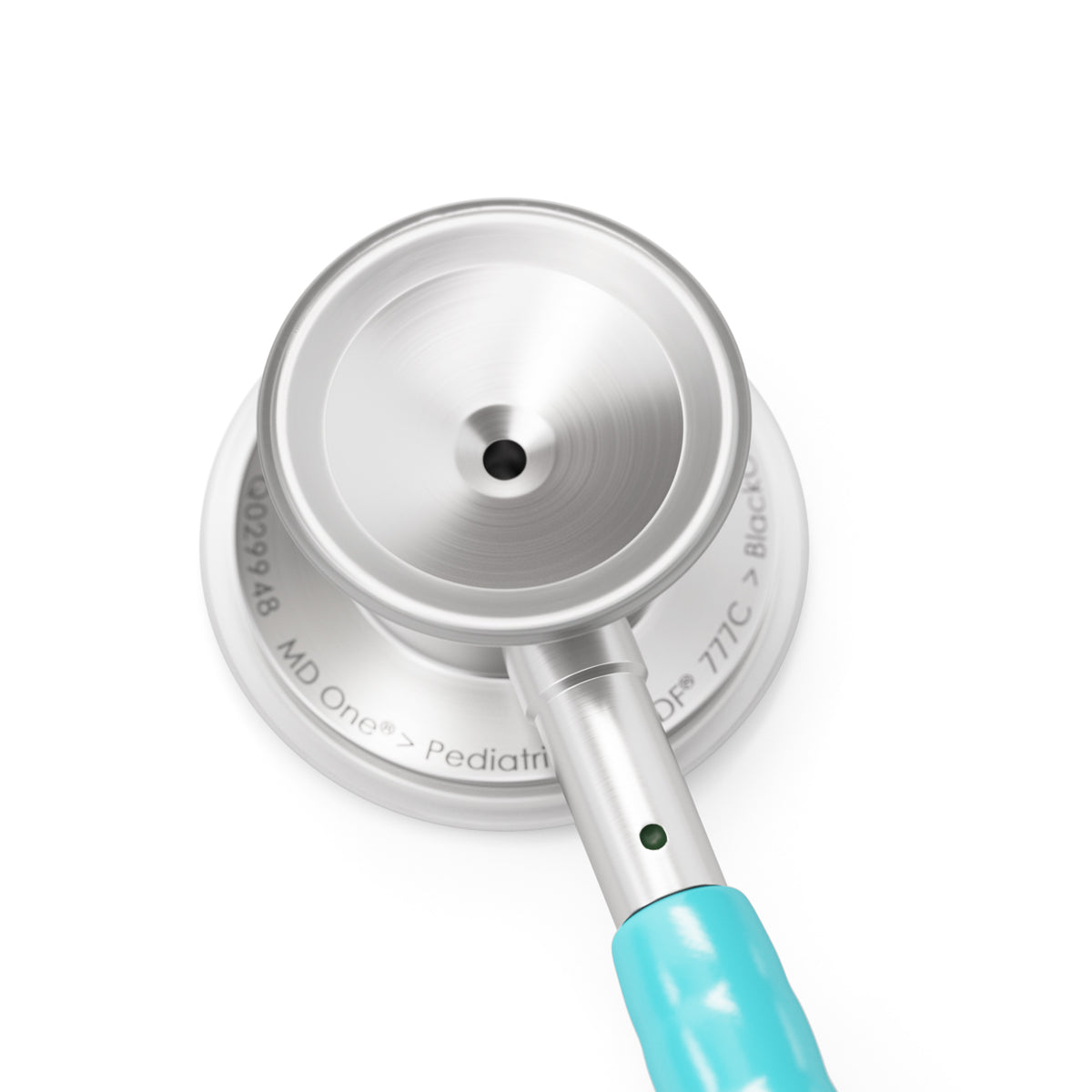 MD One® Pediatric Stethoscope - Pastel Blue - Engraving