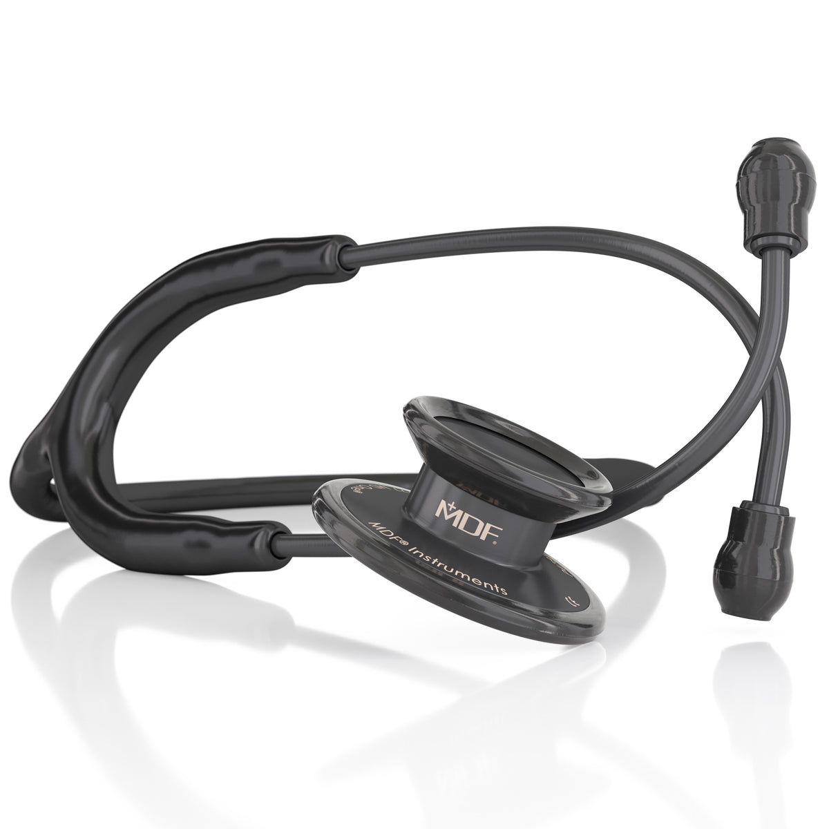 Stethoscope MDF Instruments MD One Stainless Steel Adult Dual Head BlackOut All Black