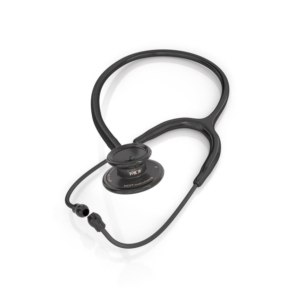 Stethoscope MDF Instruments MD One Stainless Steel Adult Dual Head BlackOut All Black