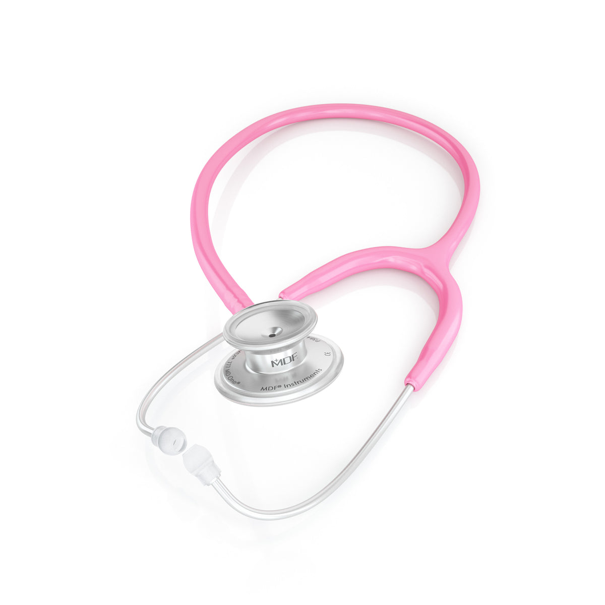 Stethoscope MDF Instruments MD One Stainless Steel Adult Dual Head Cosmo Light Pink