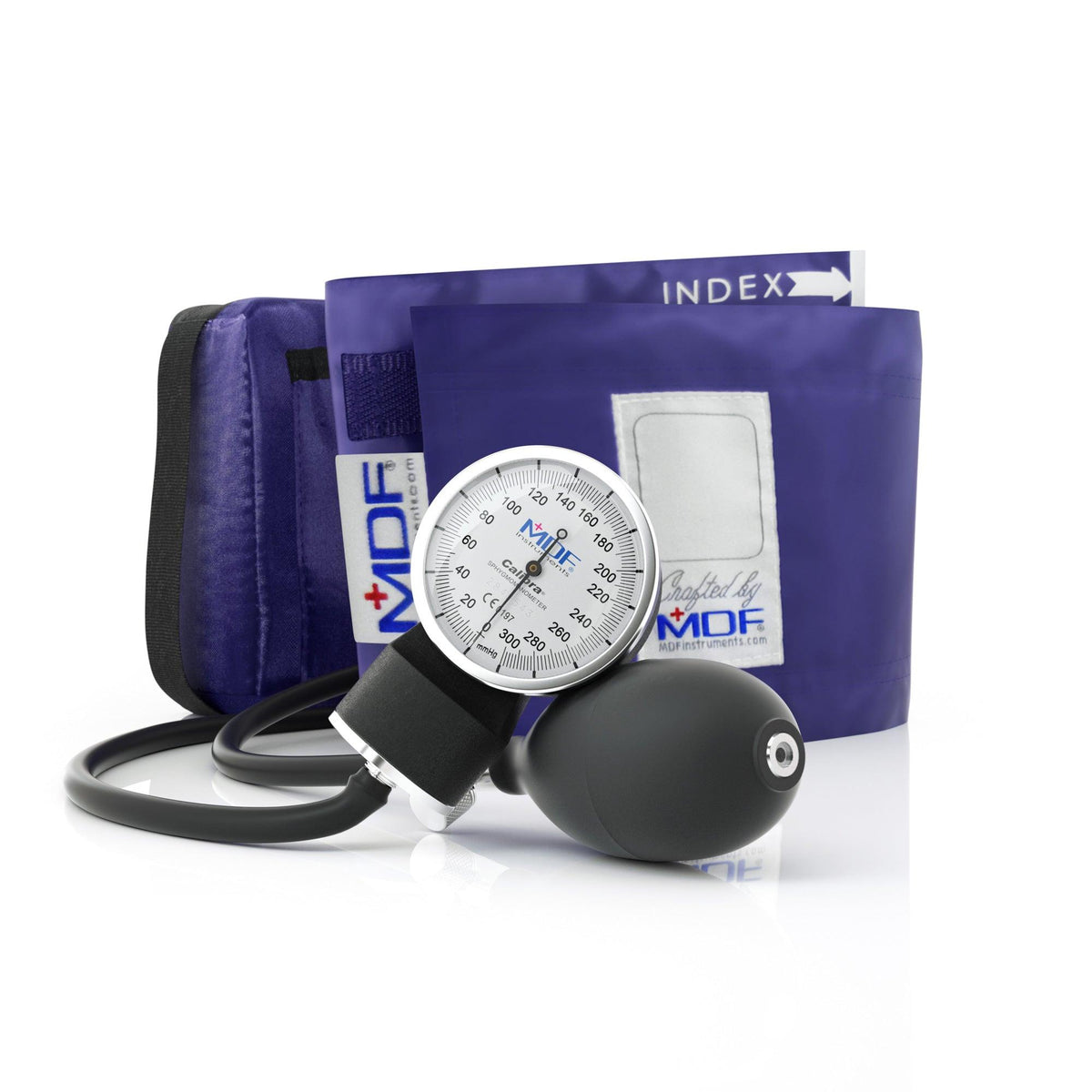Sphygmomanometer MDF Instruments Calibra Purple Pocket Aneroid Manual Blood Pressure Monitor
