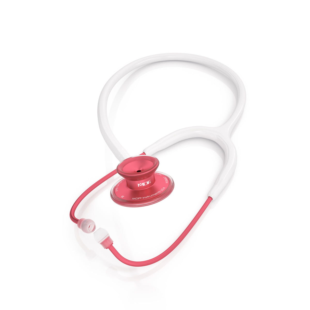 Stethoscope MDF Instruments Acoustica Red and BlaBlanc White