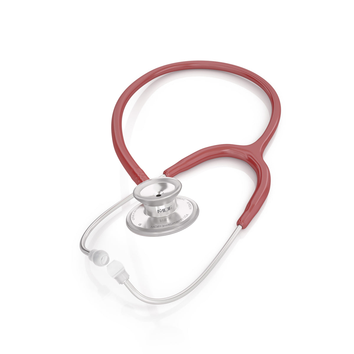 Stethoscope MDF Instruments Acoustica Lightweight Dual Head Napa Burgundy Red