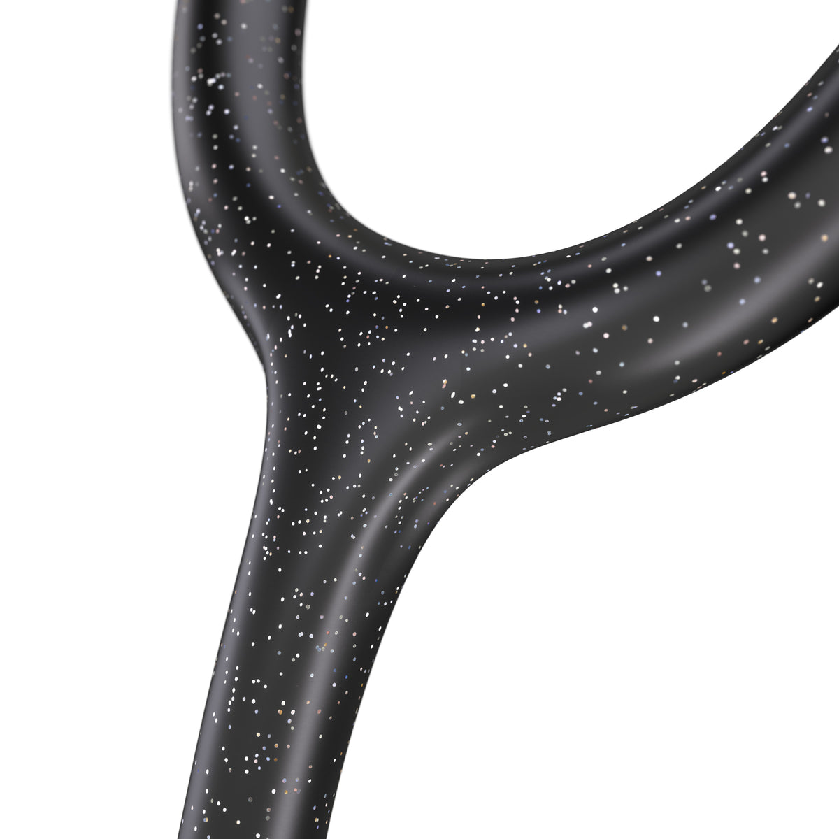 Stethoscope MDF Instruments ProCardial Titanium Cardiology Mprint Black Glitter and BlackOut Tube