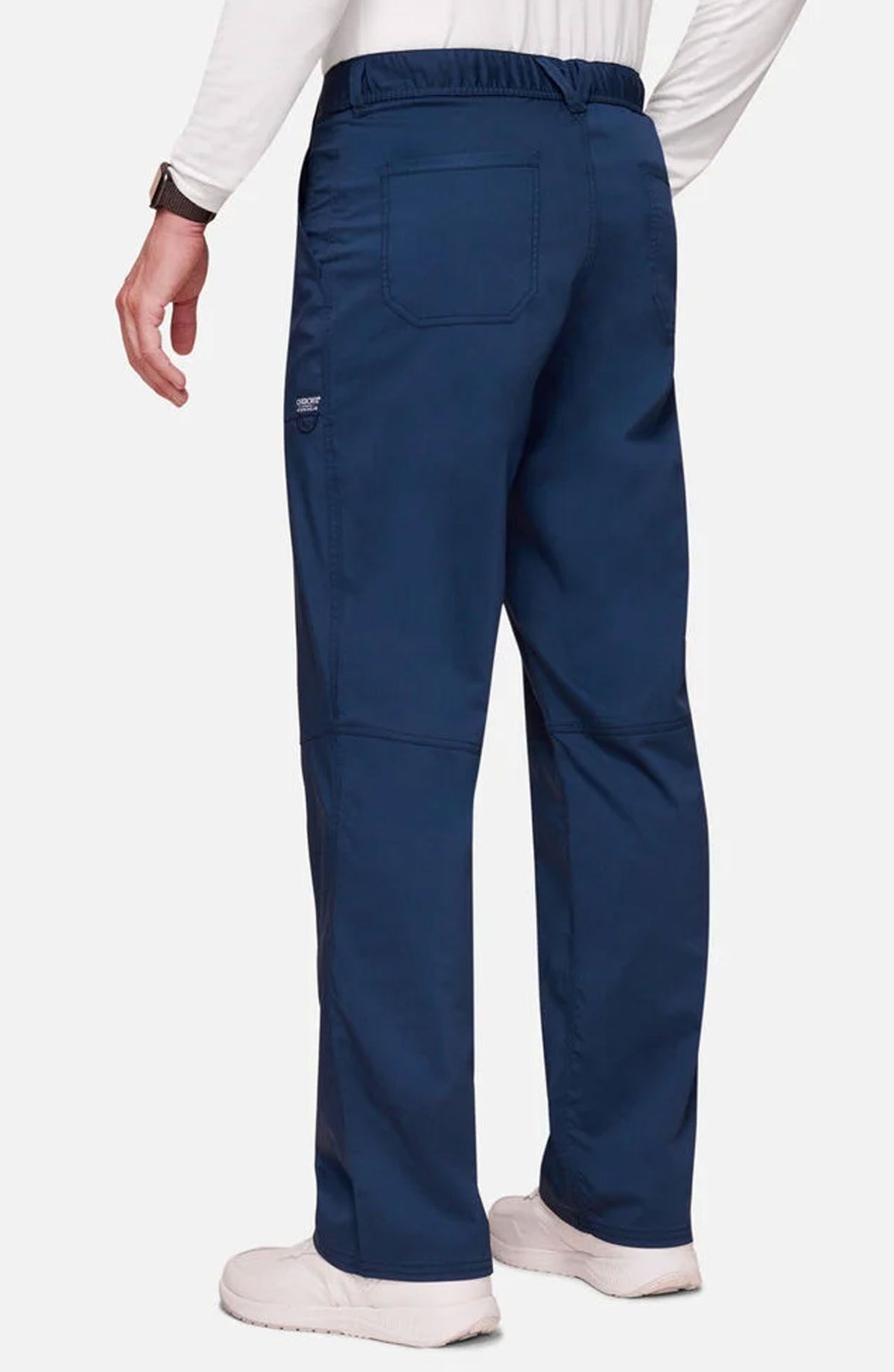 Men's Scrub Pants Cargo Navy Cherokee Workwear Revolution MDF Instruments WW140