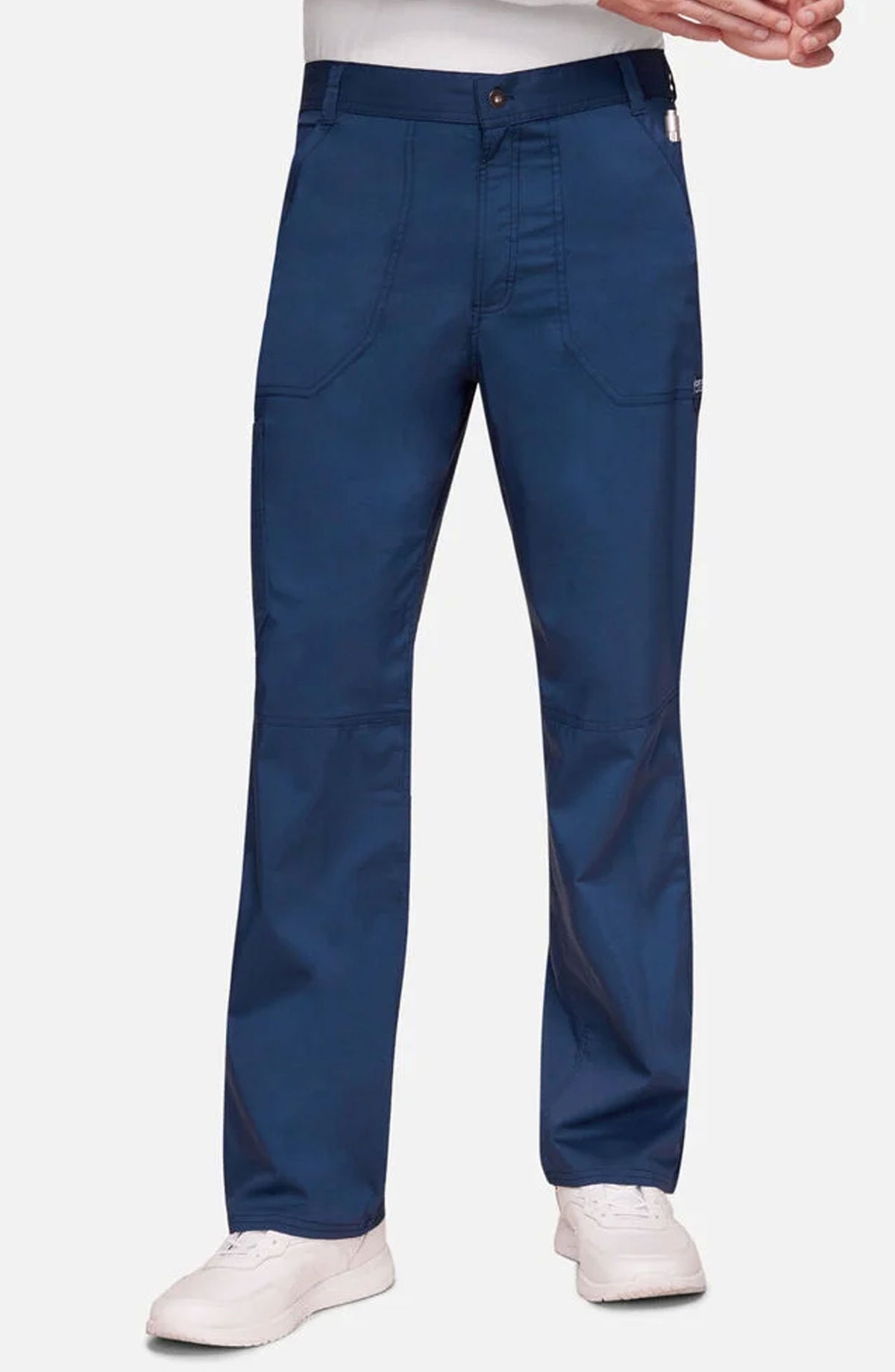 Men's Scrub Pants Cargo Navy Cherokee Workwear Revolution MDF Instruments WW140