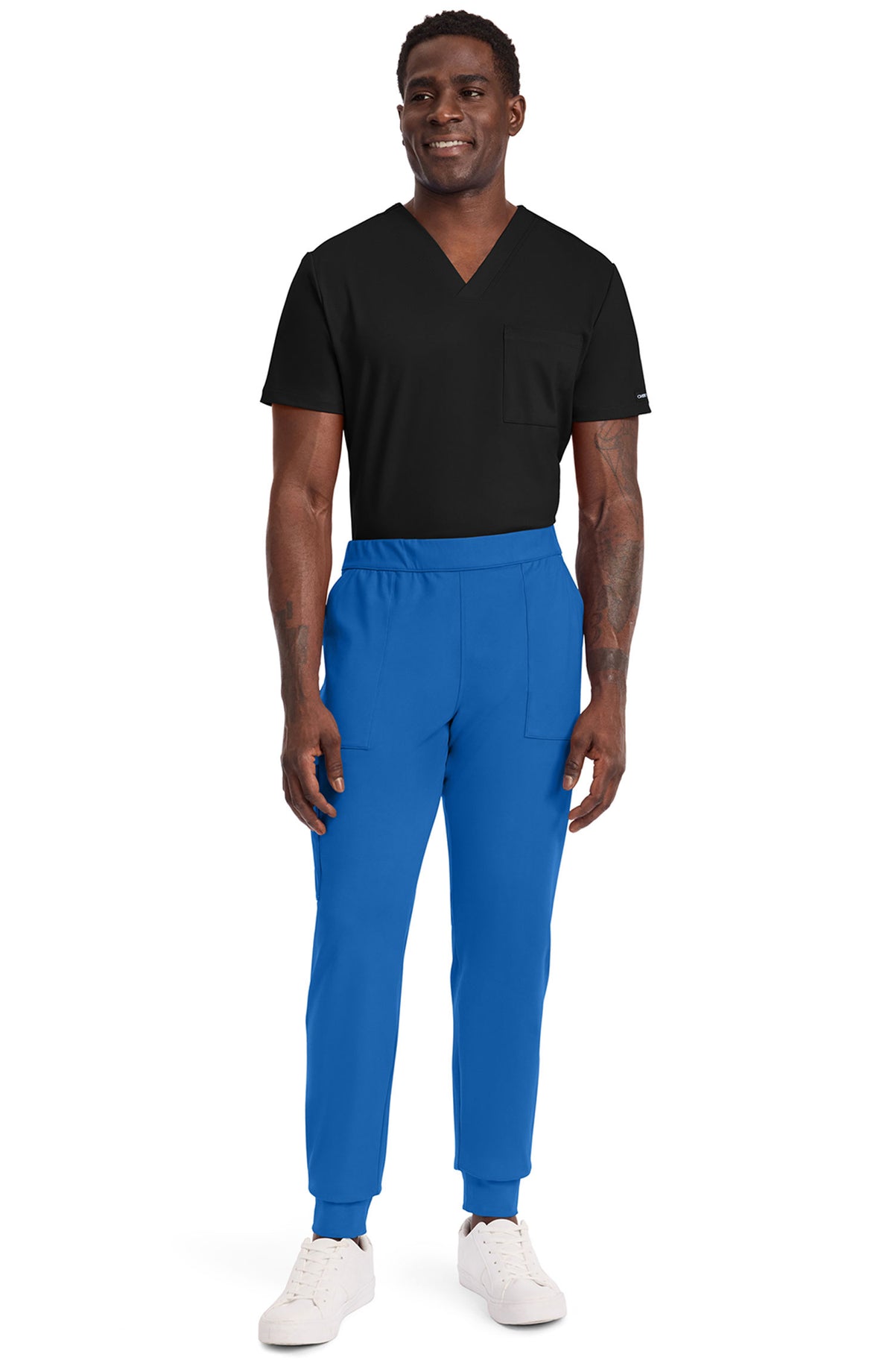 Men's Scrub Pants Joggers Royal Blue Cherokee Achieve MDF Instruments CK034