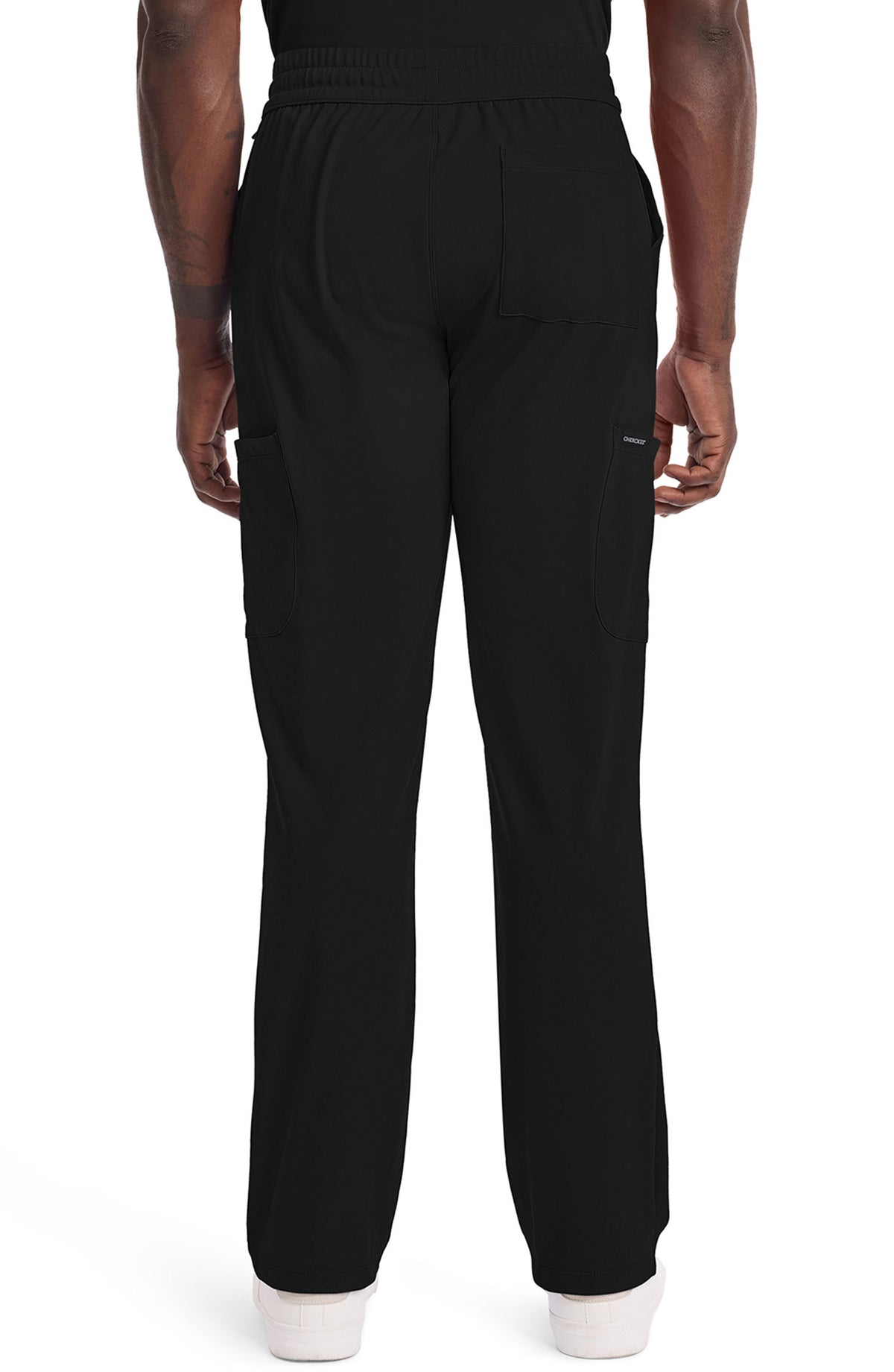 Men's Scrub Pants Straight Leg Black Cherokee Achieve MDF Instruments CK036