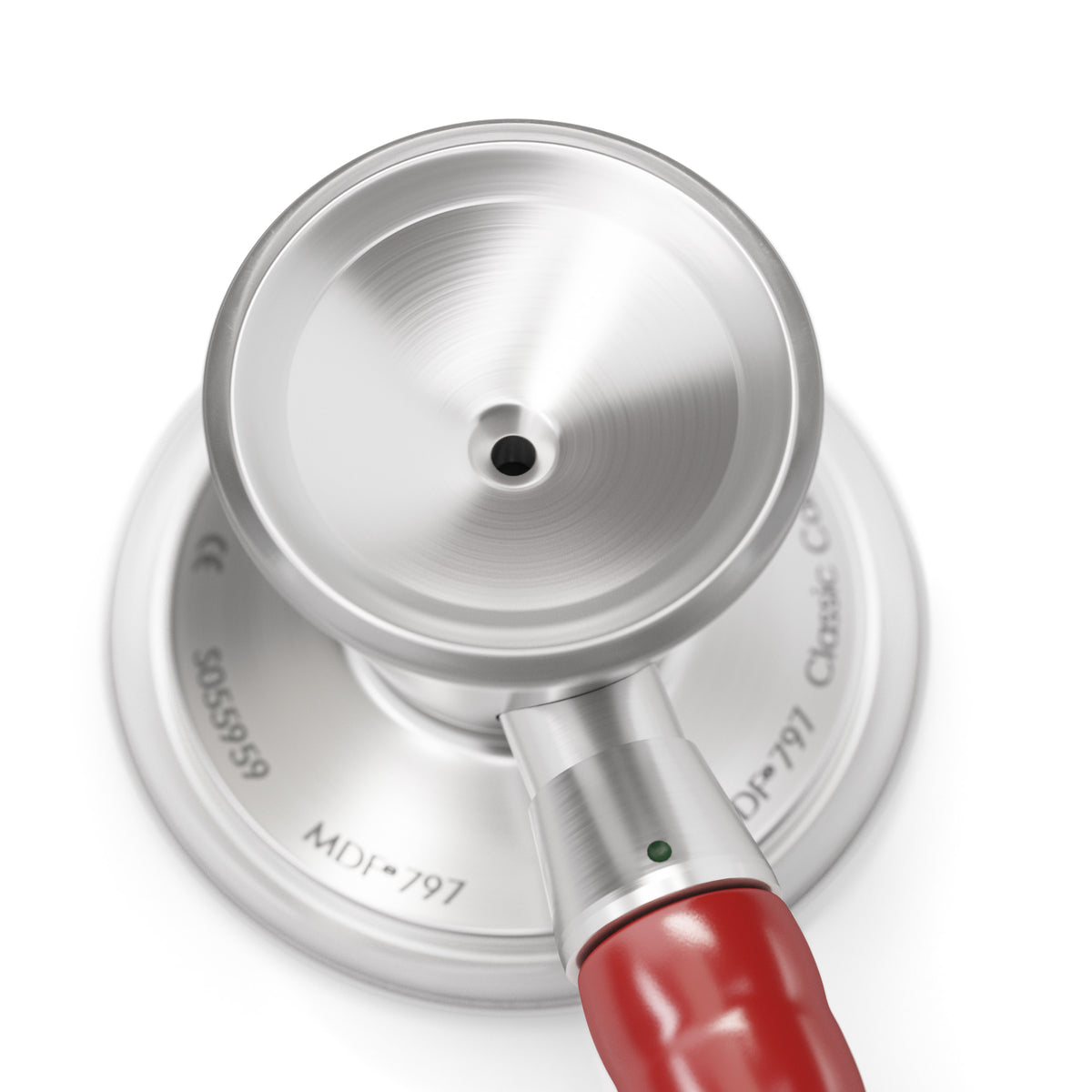 ProCardial® Stainless Steel Cardiology Stethoscope - Burgundy - Engraving