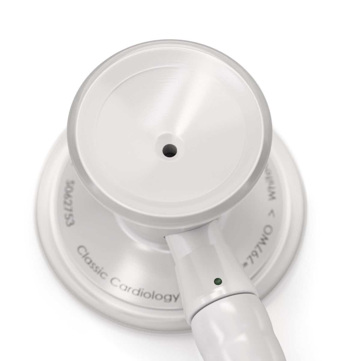 ProCardial® Stainless Steel Cardiology Stethoscope - White/WhiteOut - Engraving