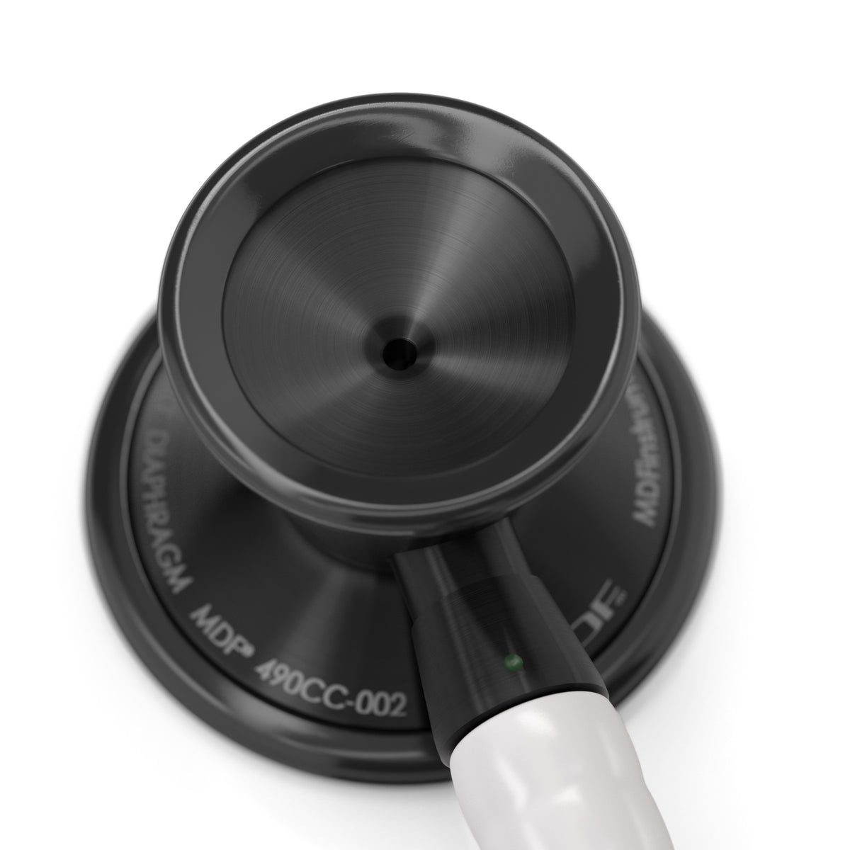 ProCardial® Titanium Cardiology Stethoscope - Blackout- White - Engraving