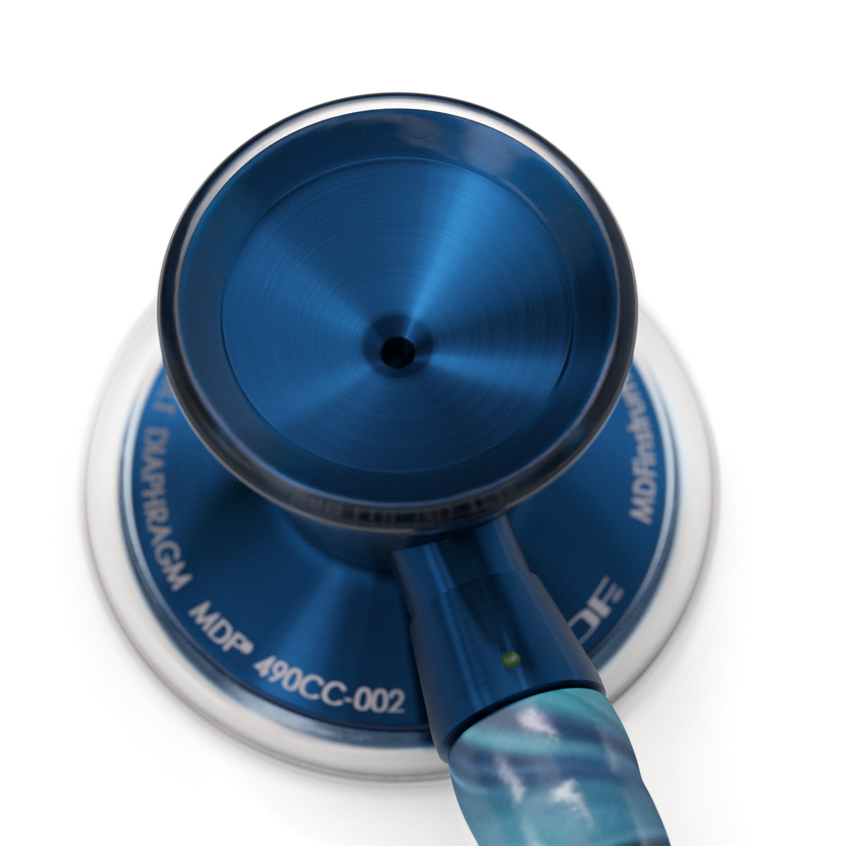 Stethoscope MDF Instruments ProCardial Titanium Cardiology Mprint Starry Night and Capridium Blue Custom Engraving