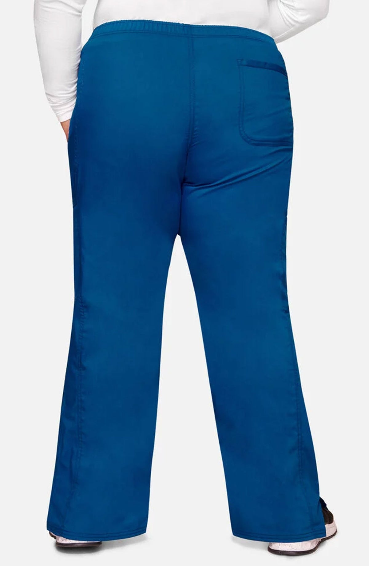 Women's Scrub Pants Cargo Royal Blue Cherokee Workwear Revolution MDF Instruments WW120