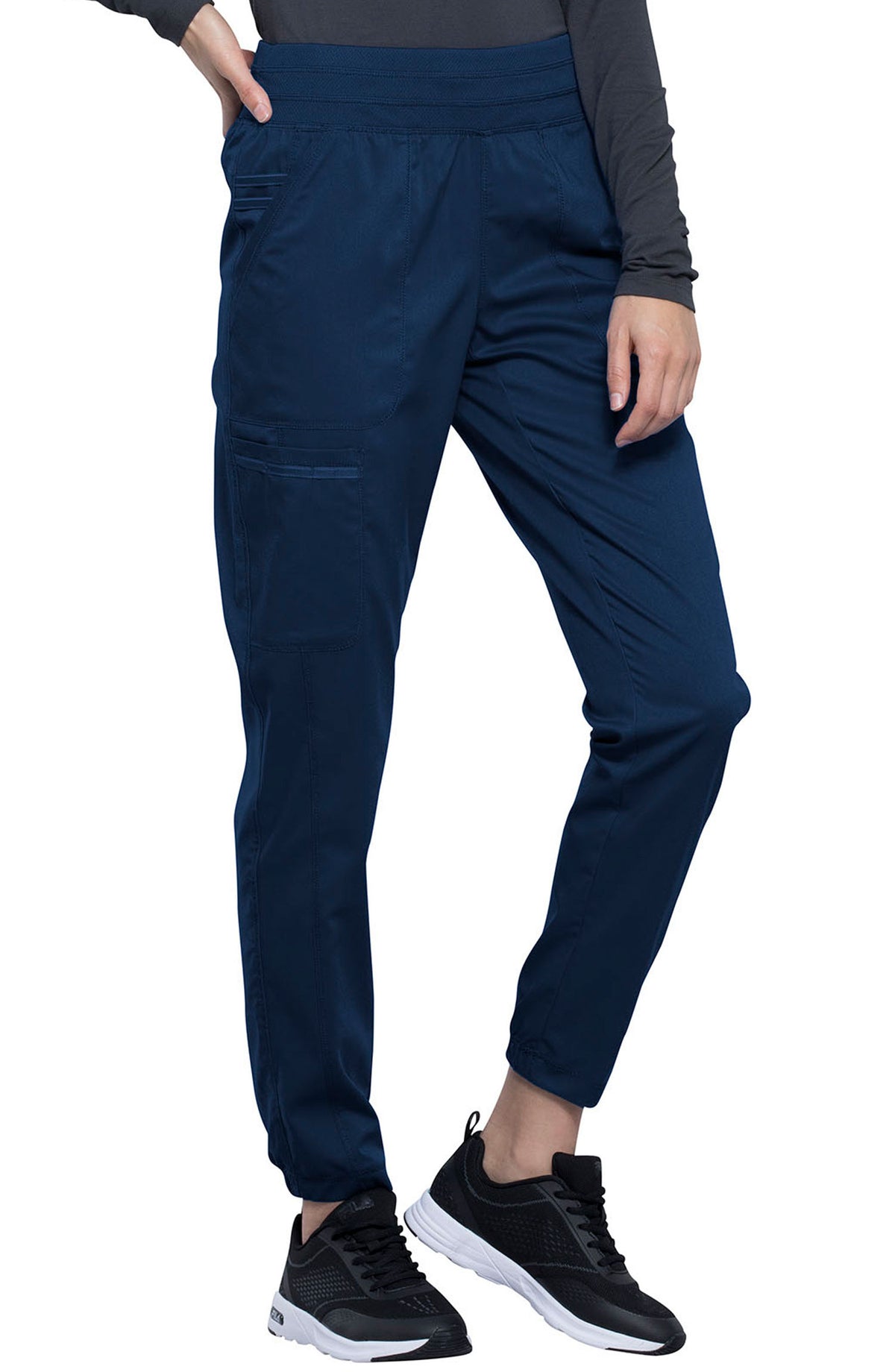 Women's Scrub Pants Joggers Navy Cherokee Workwear Revolution MDF Instruments WW011