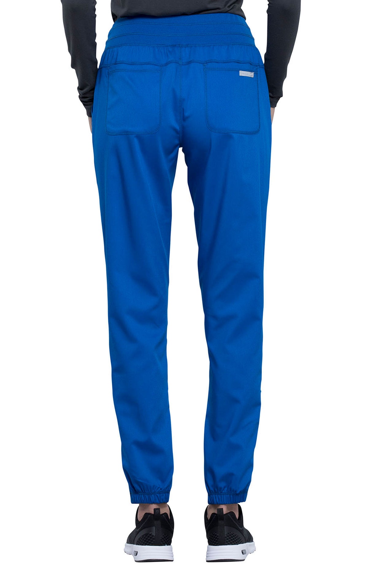 Women's Scrub Pants Joggers Royal Blue Cherokee Workwear Revolution MDF Instruments WW011