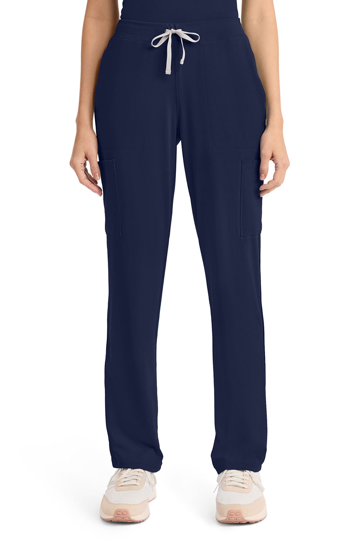 Women's Scrub Pants Straight Leg Navy Cherokee Achieve MDF Instruments CK096