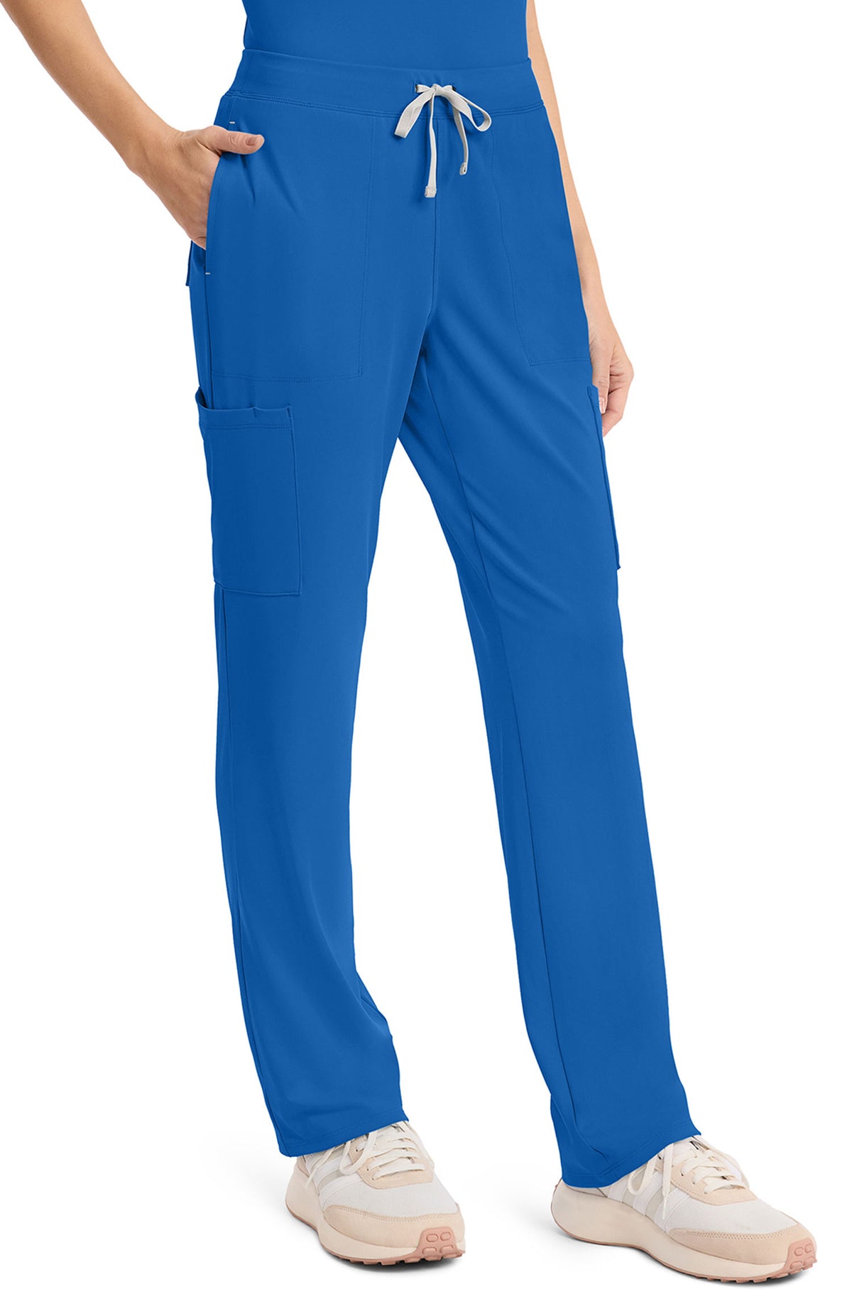 Women's Scrub Pants Straight Leg Royal Blue Cherokee Achieve MDF Instruments CK096
