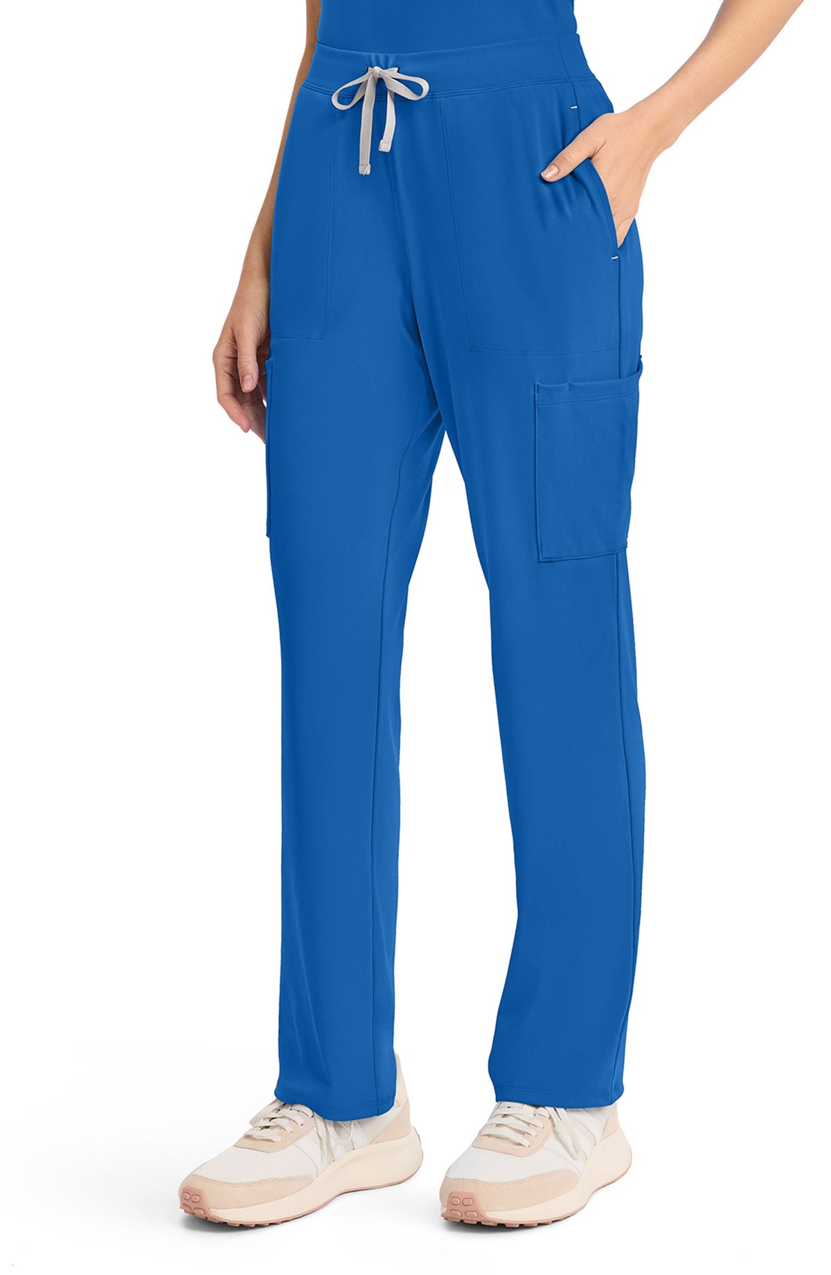 Women's Scrub Pants Straight Leg Royal Blue Cherokee Achieve MDF Instruments CK096