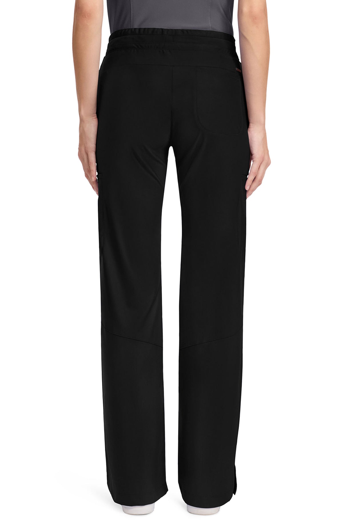 Women's Scrub Pants Wide Leg Cherokee Form Black CK026 MDF Instruments Apparel
