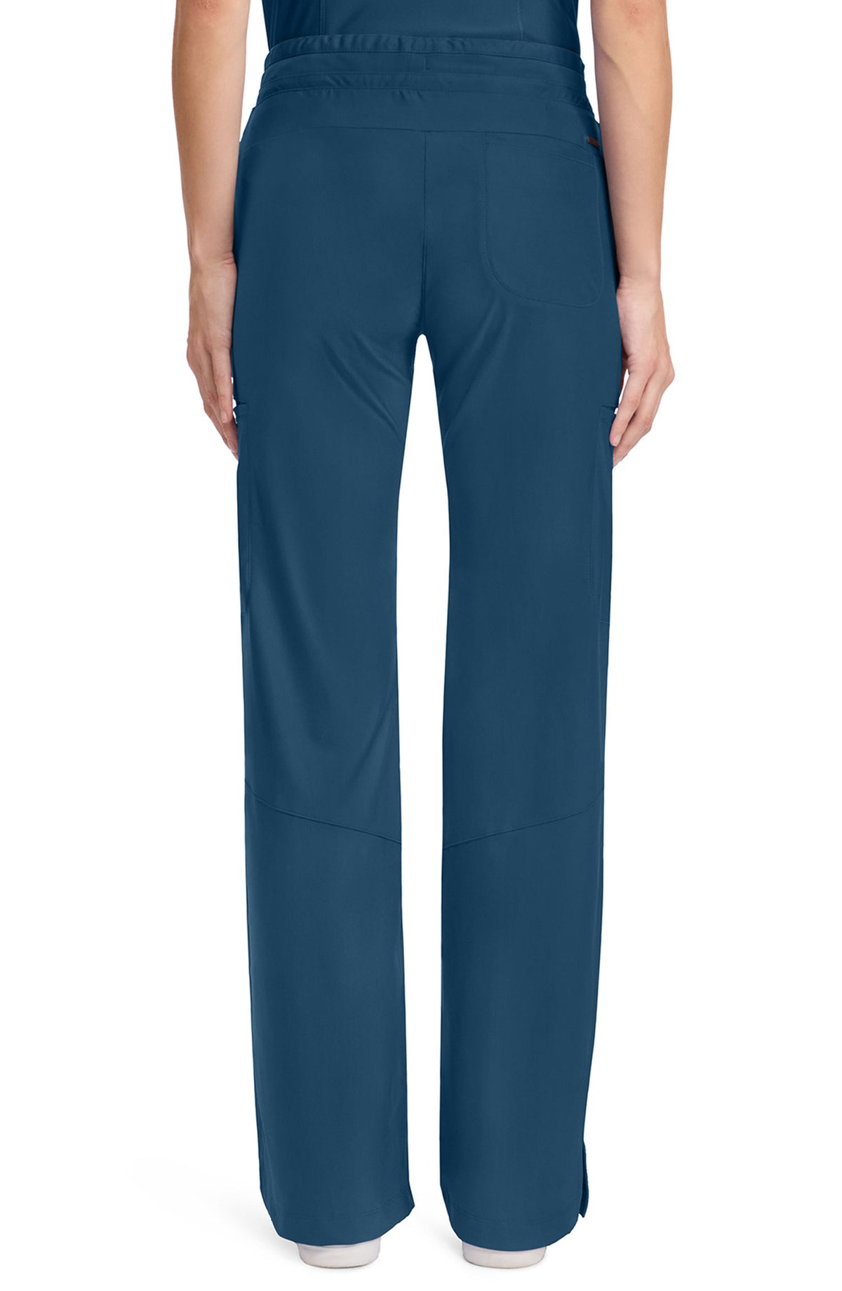 Women's Scrub Pants Wide Leg Cherokee Form Caribbean Blue CK026 MDF Instruments Apparel