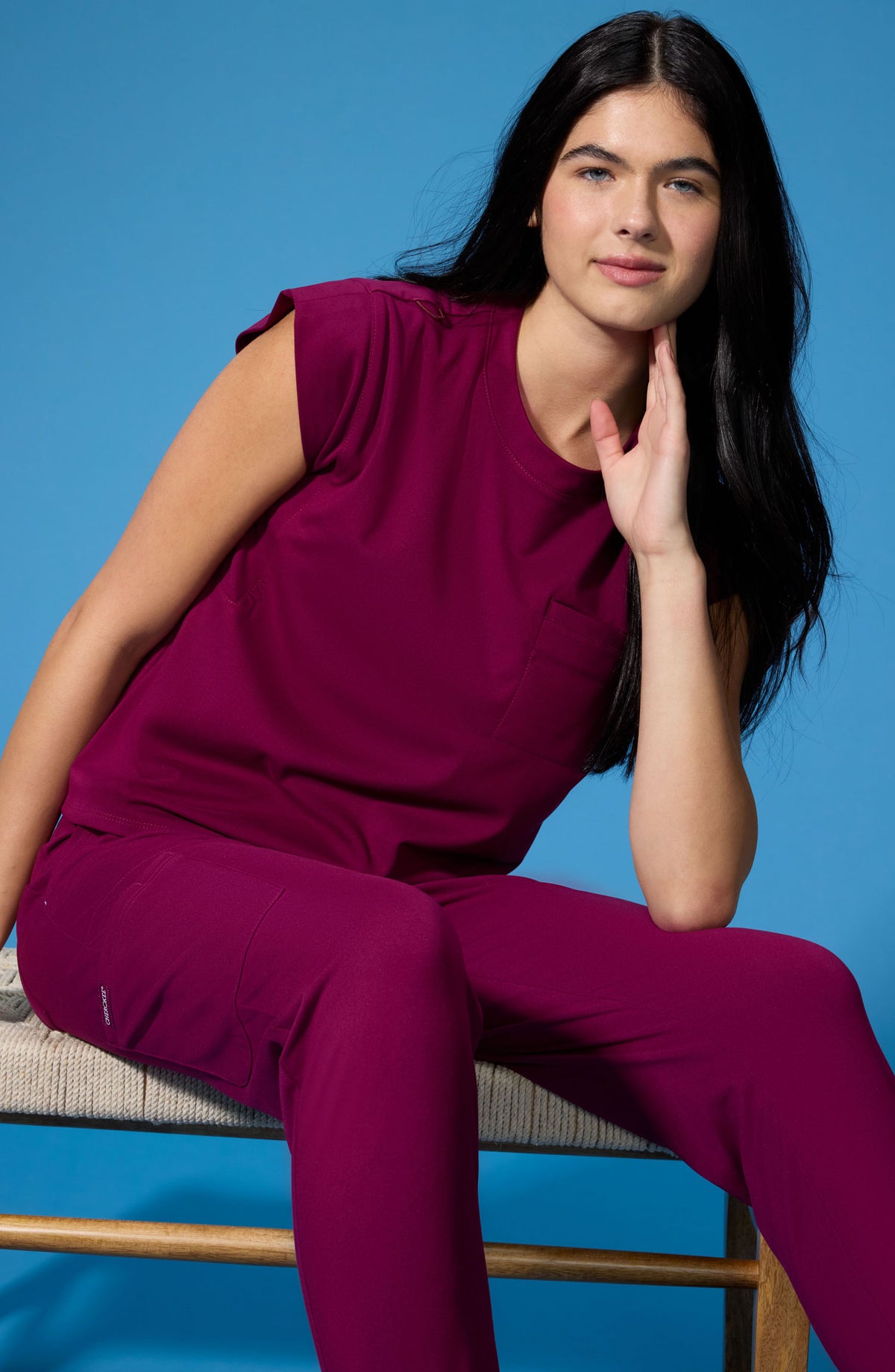 Scrubs MDF Instruments Cherokee Achieve Women's Crew Neck Top CK936