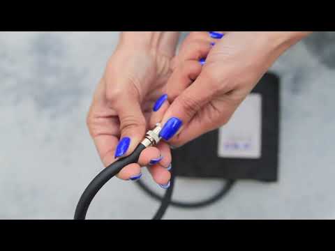 Sphygmomanometer MDF Instruments Iconica Black Palm Aneroid Manual Blood Pressure Monitor How to Assemble Video