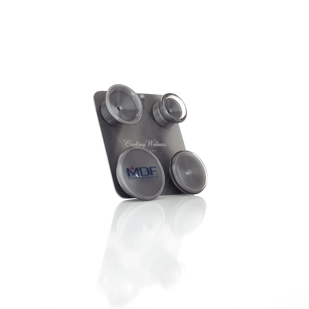 Stethoscope Attachments for Pediatric and Infant Neonatal Patients with Clip MDF® ProCardial® Titanium Metalika