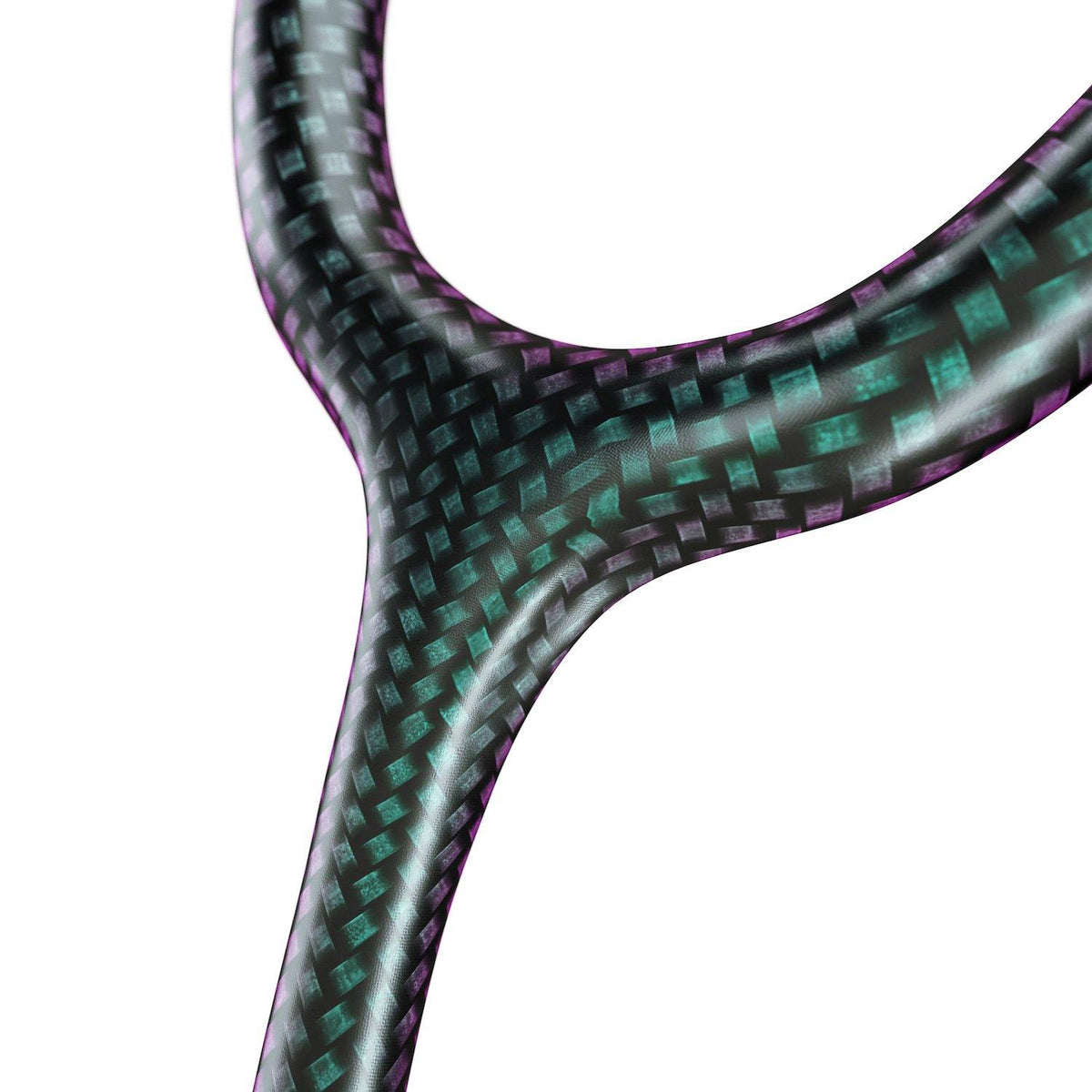 Stethoscope MDF Instruments MD One Epoch Titanium Mprint Carbon Fiber Print Vulcan and BlackOut Tube