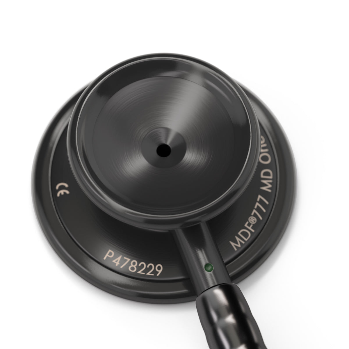 Stethoscope MDF Instruments MD One Stainless Steel Adult Dual Head BlackOut All Black Custom Stethoscope Engraving