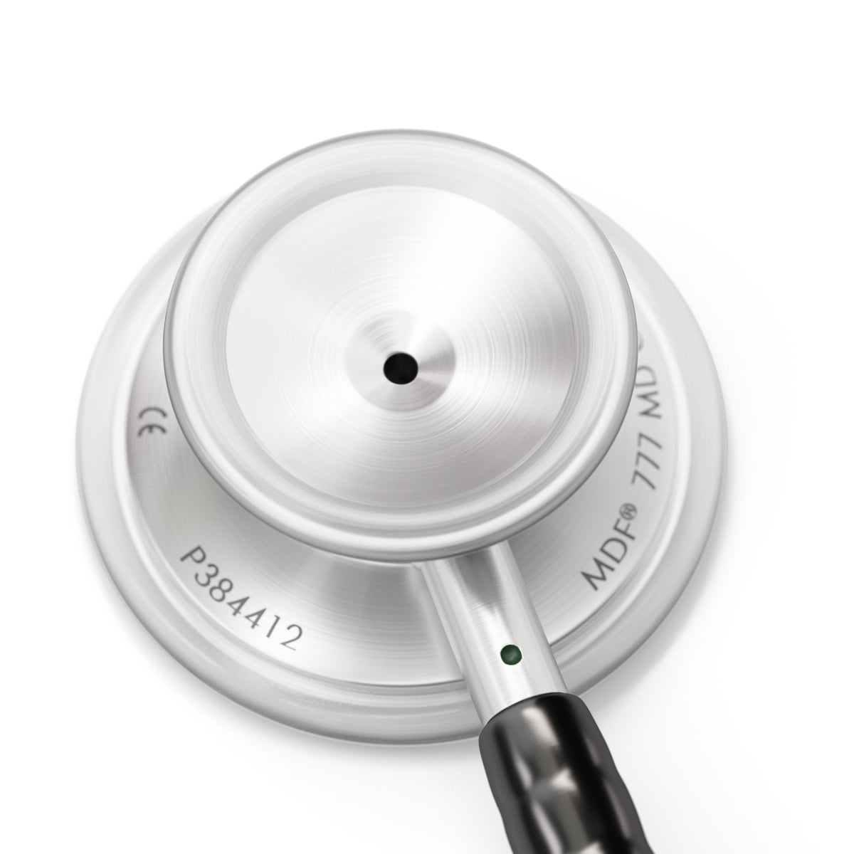 Stethoscope MDF Instruments MD One Stainless Steel Adult Dual Head NoirNoir Black Custom Stethoscope Engraving