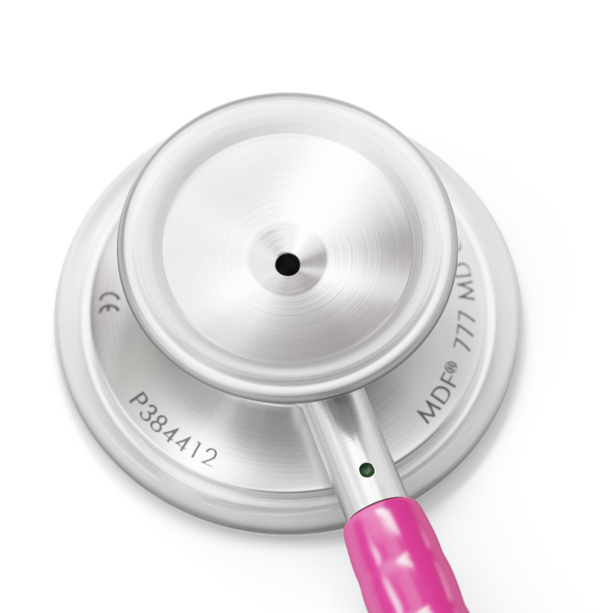 Stethoscope MDF Instruments MD One Stainless Steel Adult Dual Head ThinkPink Bright Pink Custom Stethoscope Engraving