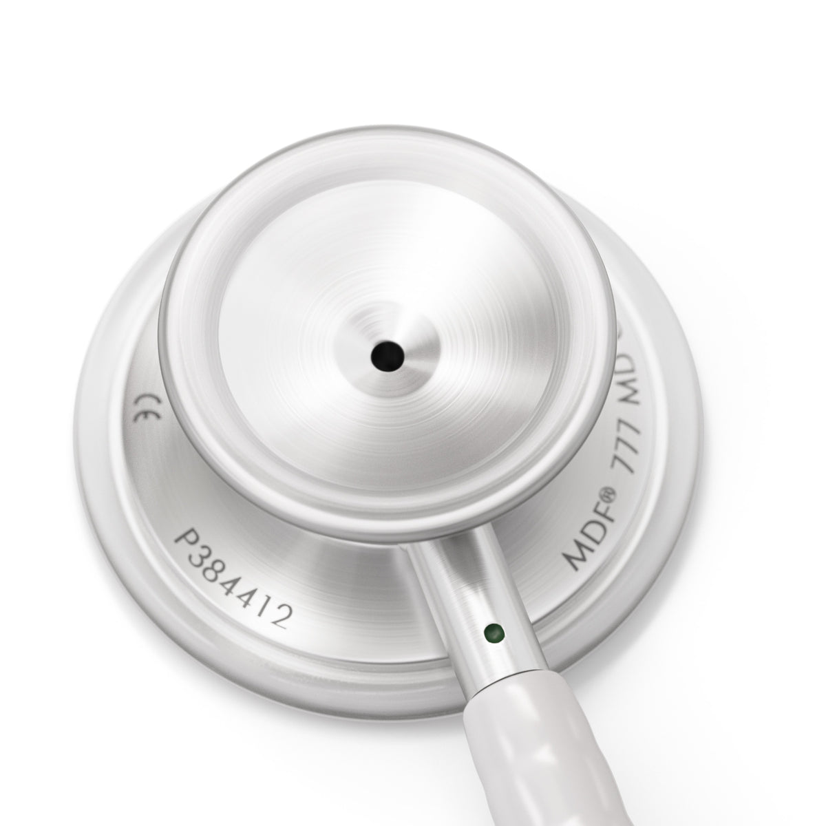 Stethoscope MDF Instruments MD One Stainless Steel Adult Dual Head BlaBlanc White Custom Stethoscope Engraving