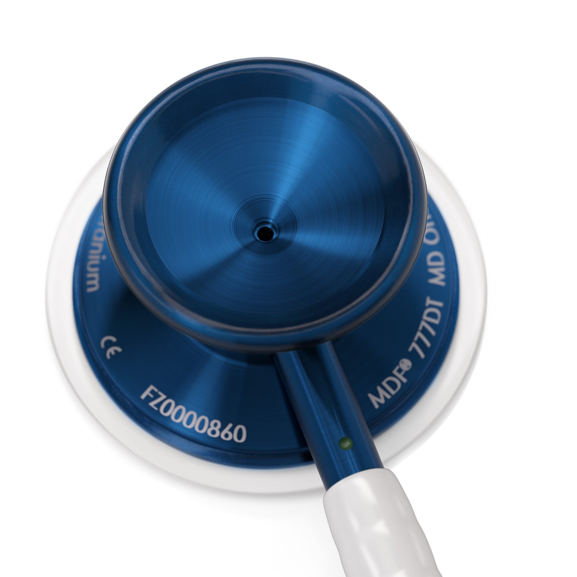 Stethoscope MDF Instruments MD One Epoch Titanium BlaBlanc White and Capridium Blue Engraving
