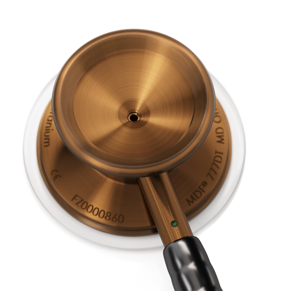 Stethoscope MDF Instruments MD One Epoch Titanium NoirNoir Black and Cyprium Engraving