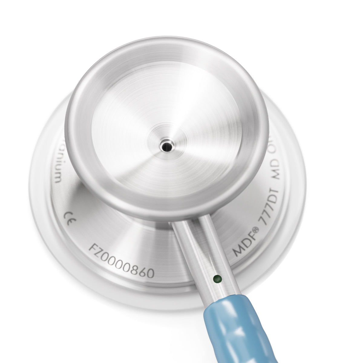 Stethoscope MDF Instruments MD One Epoch Titanium S.Swell Bright Blue Engraving