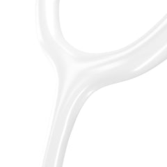 Stethoscope MDF Instruments Acoustica Lightweight Dual Head BlaBlanc White and Rose Gold