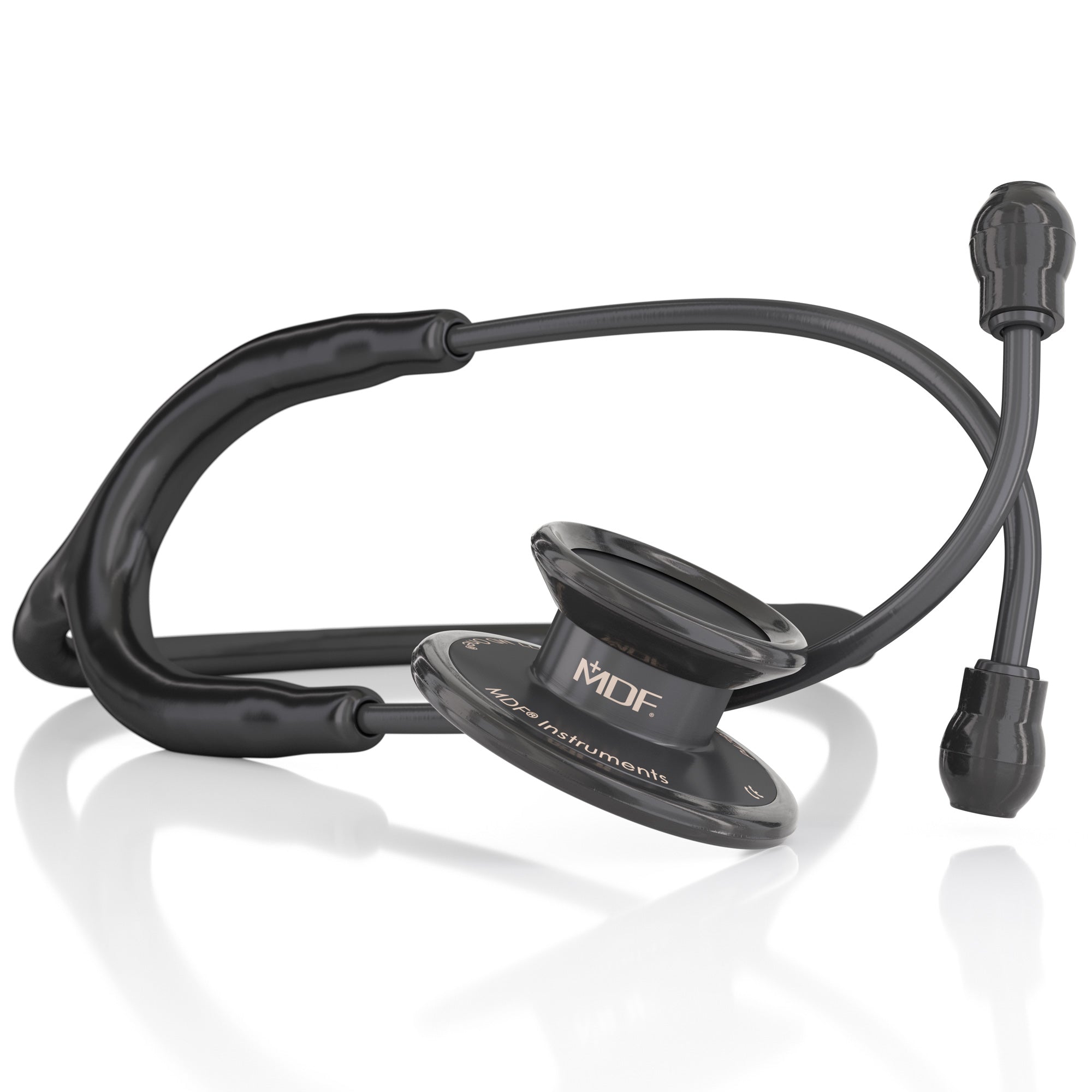 Stethoscope MDF Instruments MD One Stainless Steel Adult Dual Head BlackOut All Black