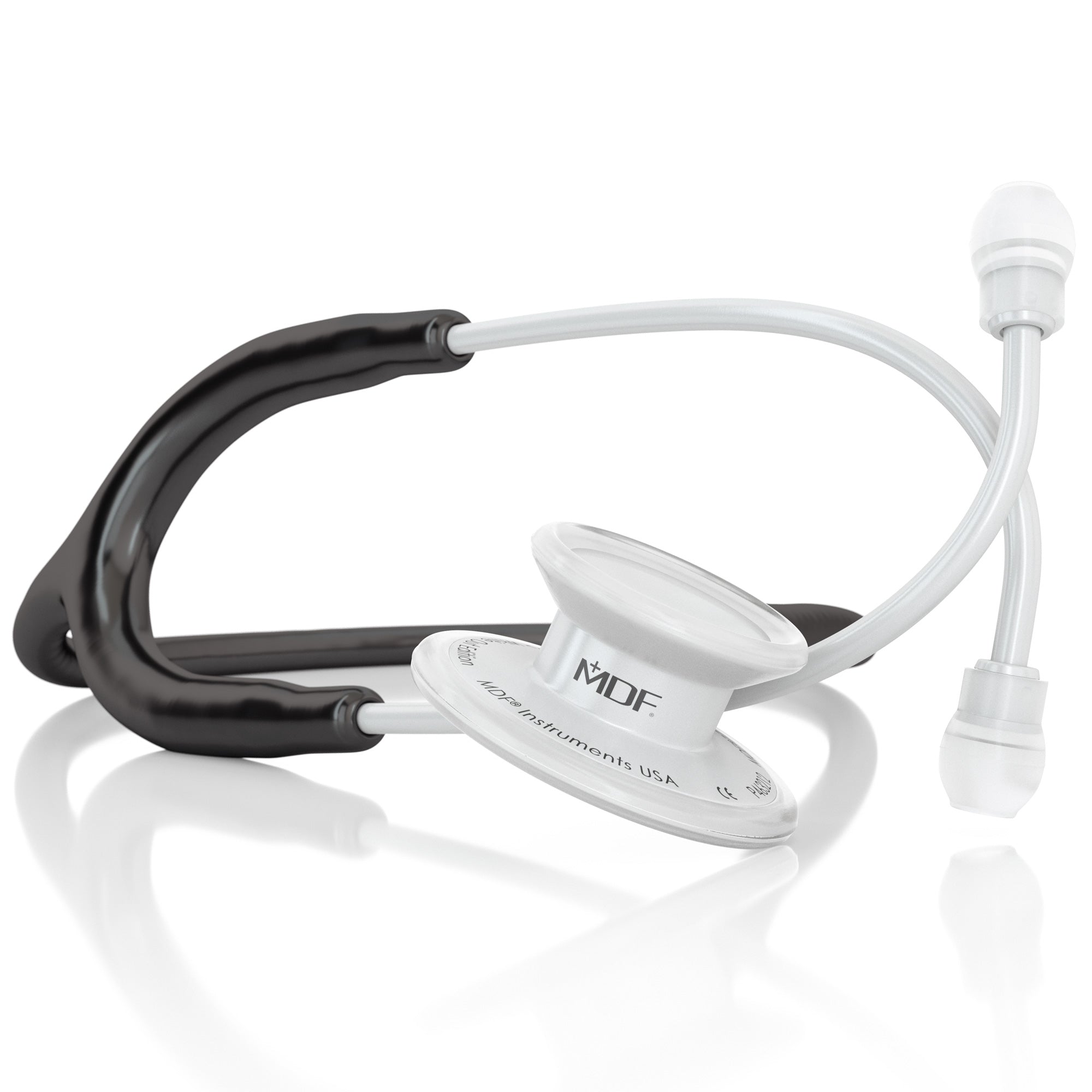 Stethoscope MDF Instruments MD One Stainless Steel Adult Dual Head Black and WhiteOut