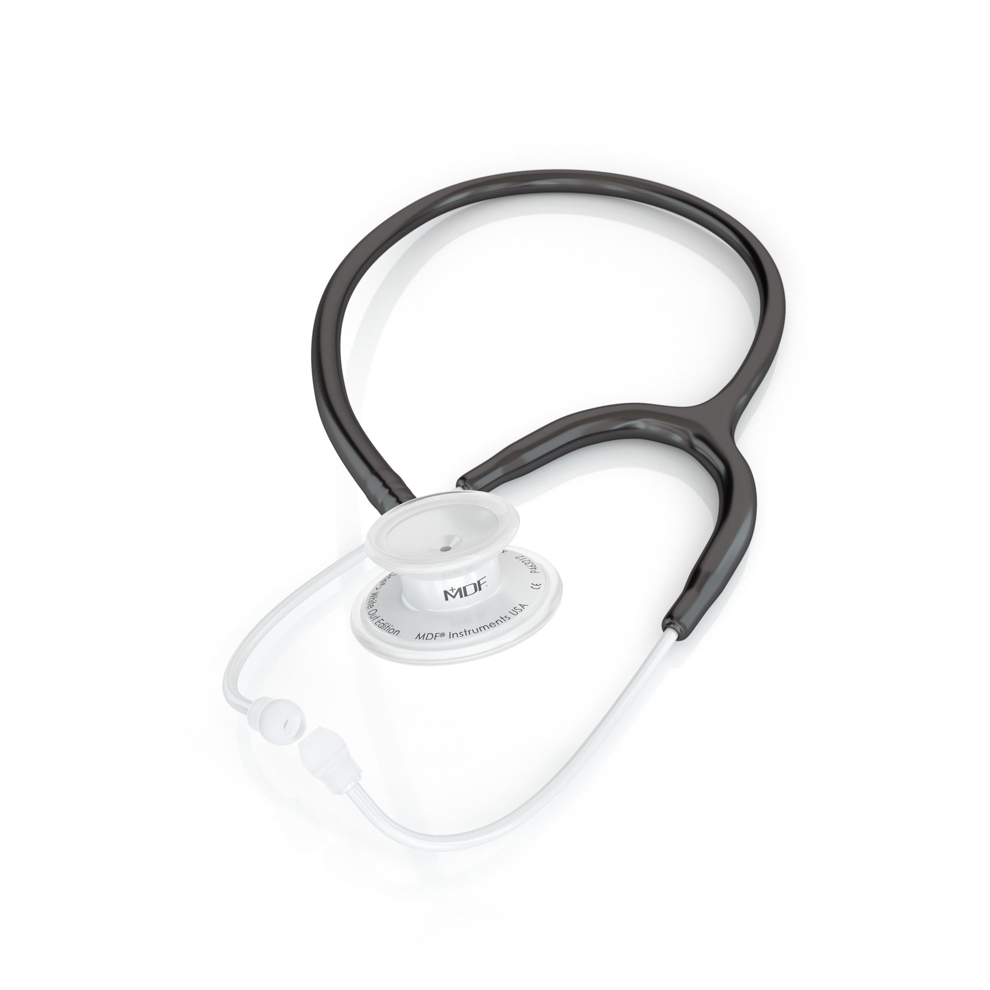 Stethoscope MDF Instruments MD One Stainless Steel Adult Dual Head Black and WhiteOut