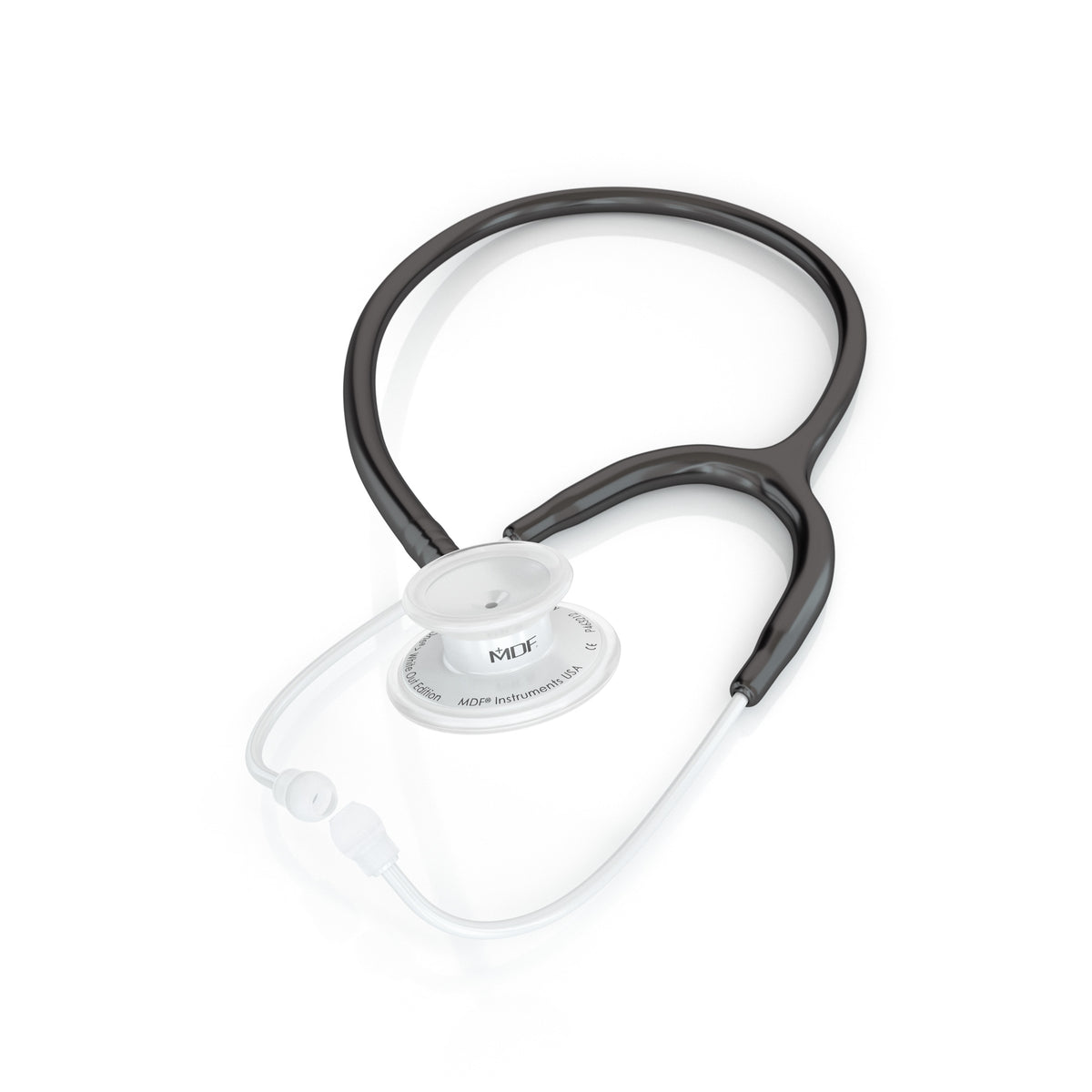 Stethoscope MDF Instruments MD One Stainless Steel Adult Dual Head Black and WhiteOut