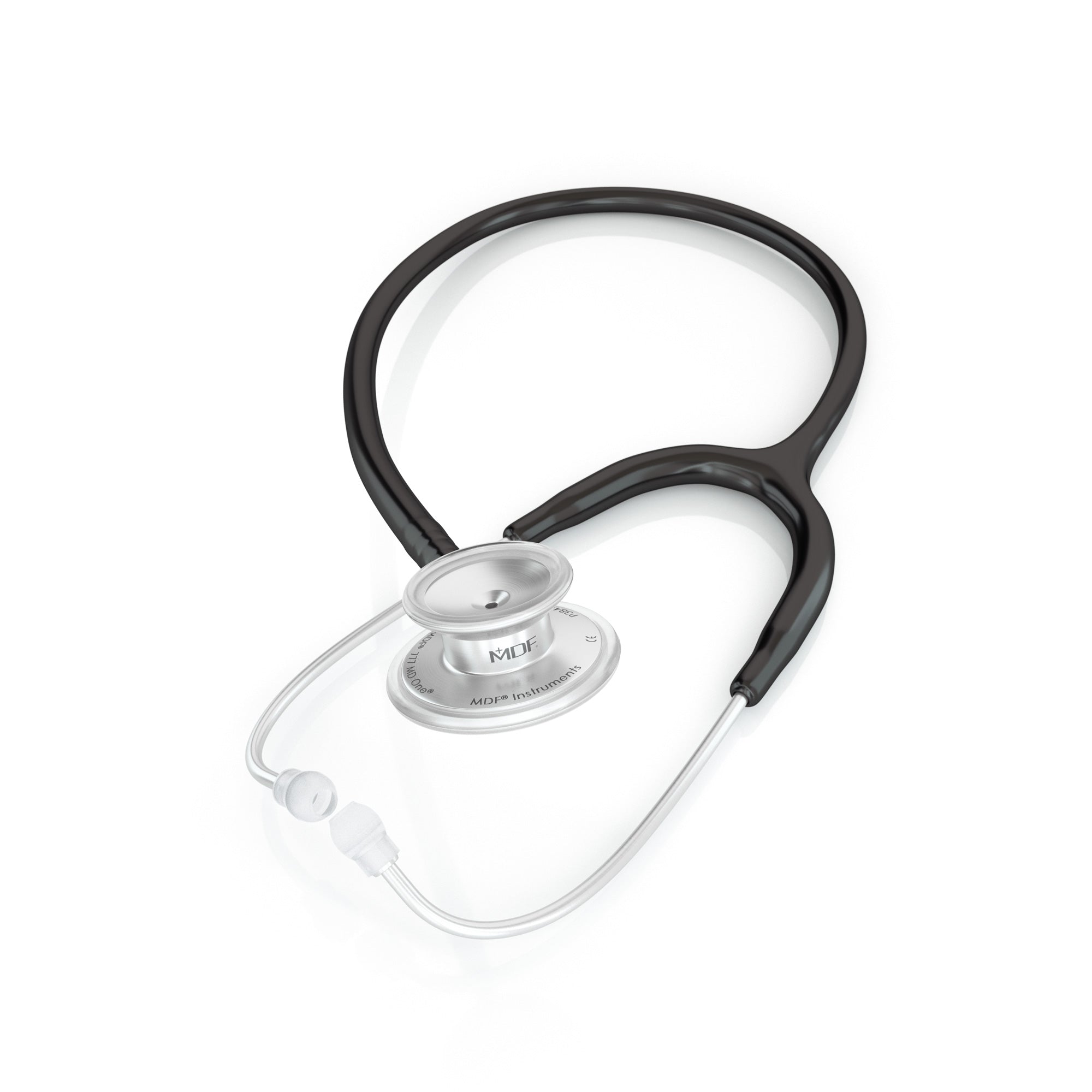 Stethoscope MDF Instruments MD One Stainless Steel Adult Dual Head NoirNoir Black