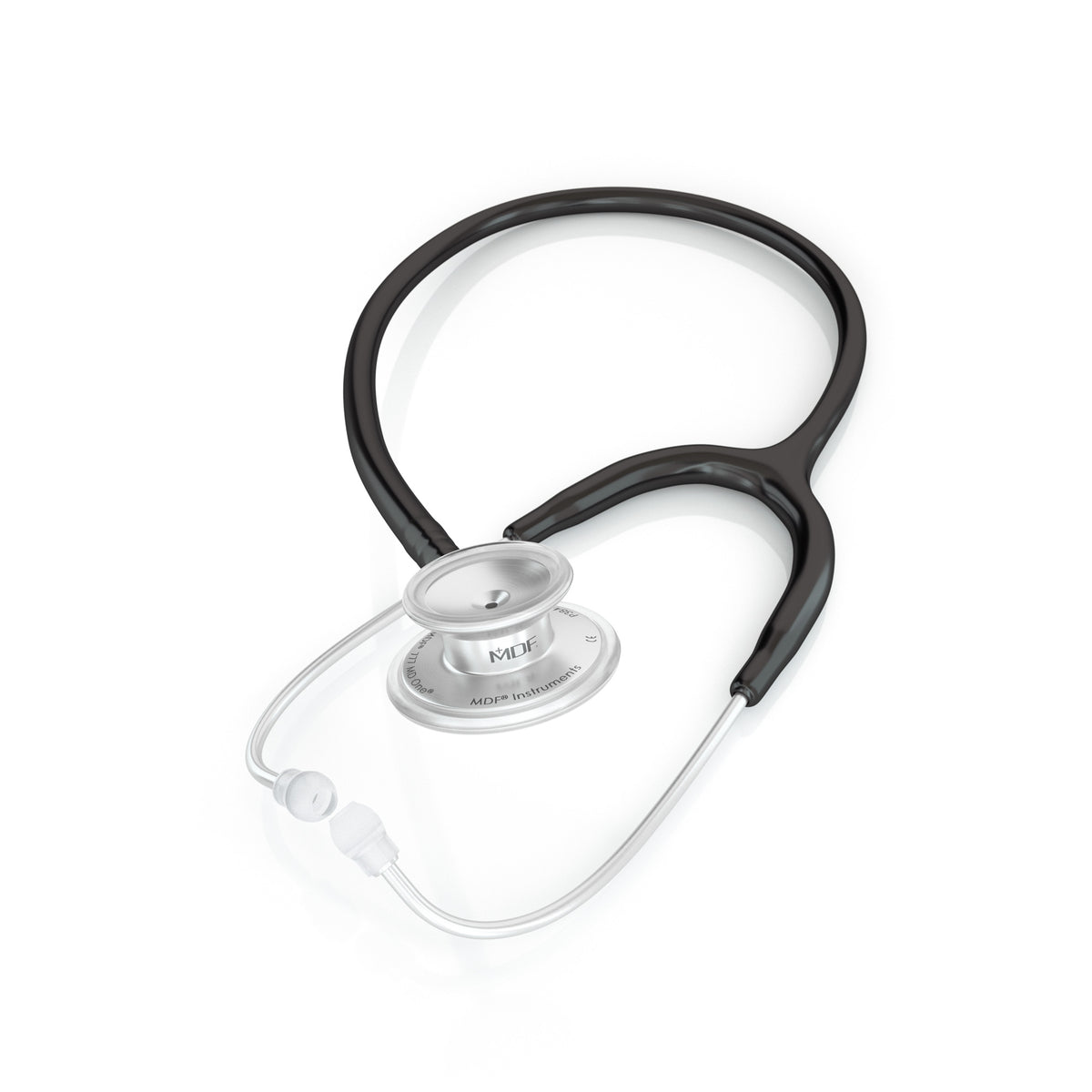 Stethoscope MDF Instruments MD One Stainless Steel Adult Dual Head NoirNoir Black