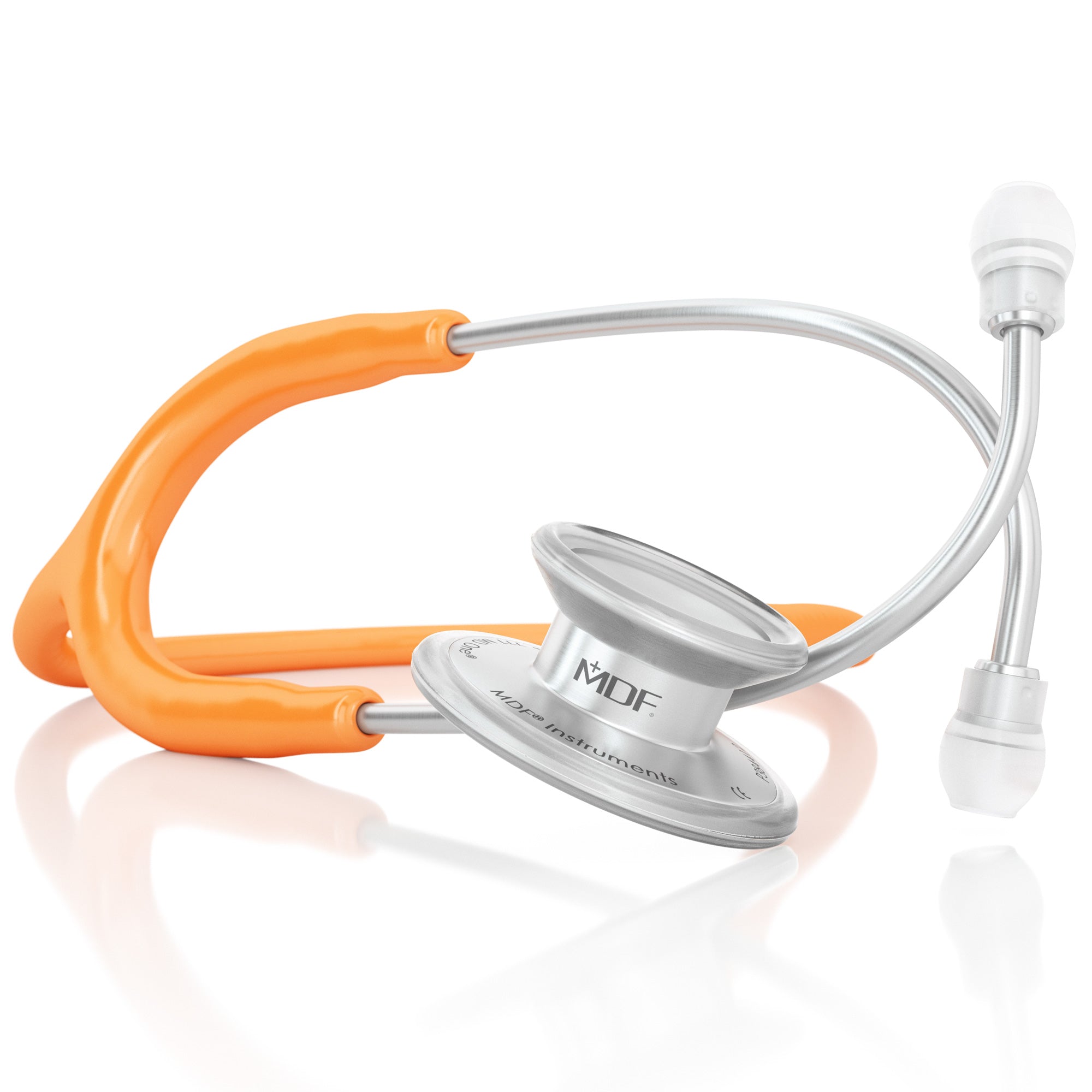 Stethoscope MDF Instruments MD One Stainless Steel Adult Dual Head Vitamin Orange