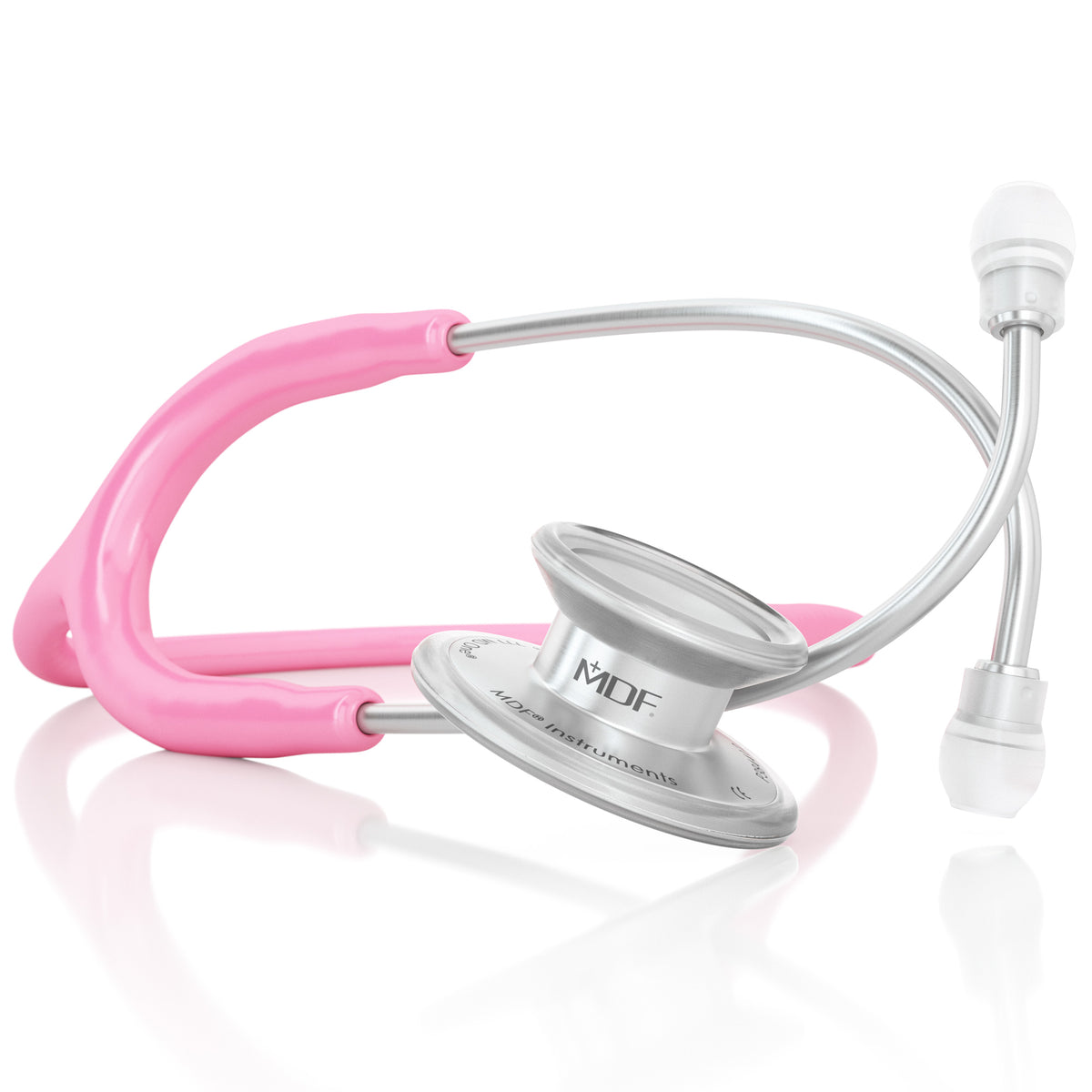 Stethoscope MDF Instruments MD One Stainless Steel Adult Dual Head Cosmo Light Pink