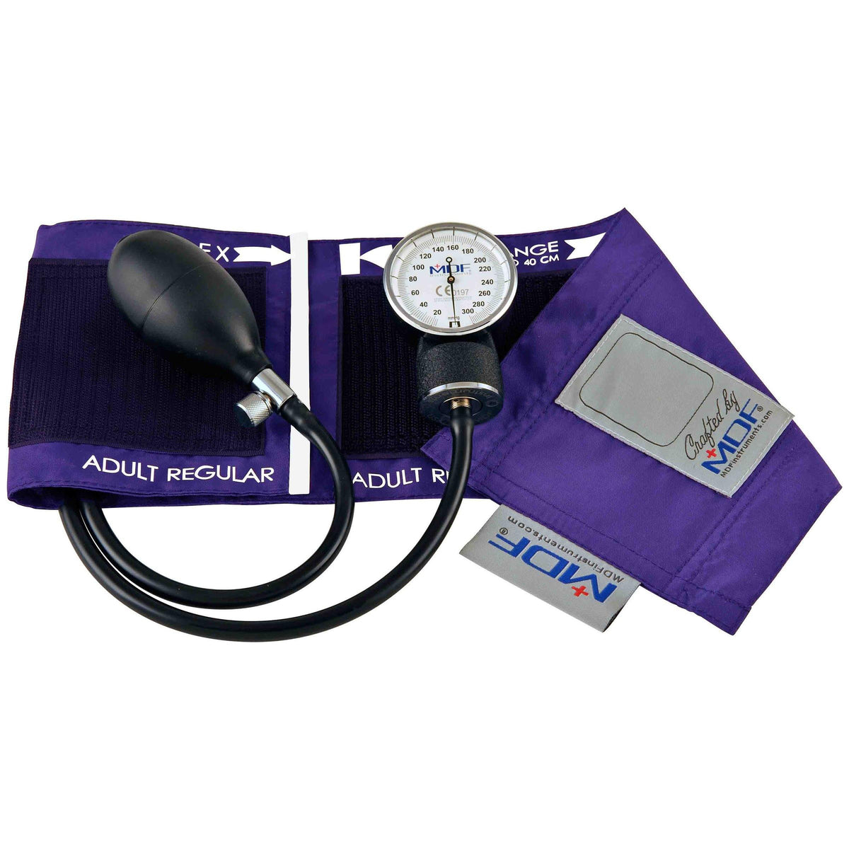Sphygmomanometer MDF Instruments Calibra Purple Pocket Aneroid Manual Blood Pressure Monitor