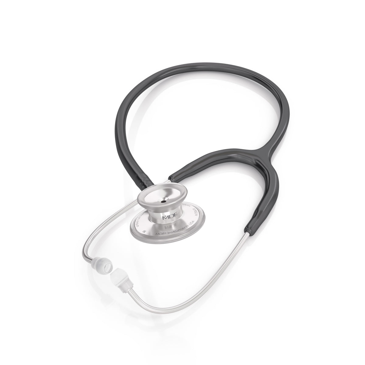 Stethoscope MDF Instruments Acoustica Lightweight Dual Head NoirNoir Black
