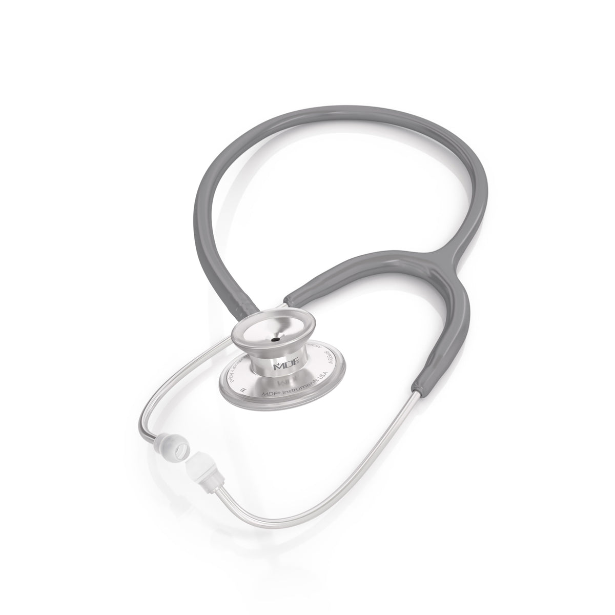 Stethoscope MDF Instruments Acoustica Lightweight Dual Head Sleek Grey