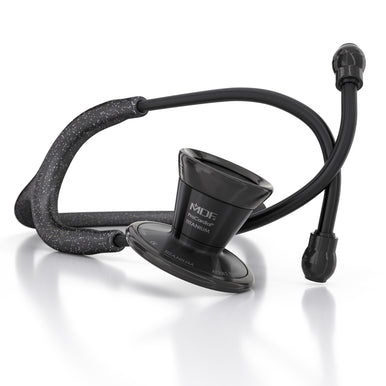 Stethoscope MDF Instruments ProCardial Titanium Cardiology Mprint Black Glitter and BlackOut
